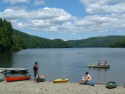 Lunch at<br /> Waterbury Reservoir 2008